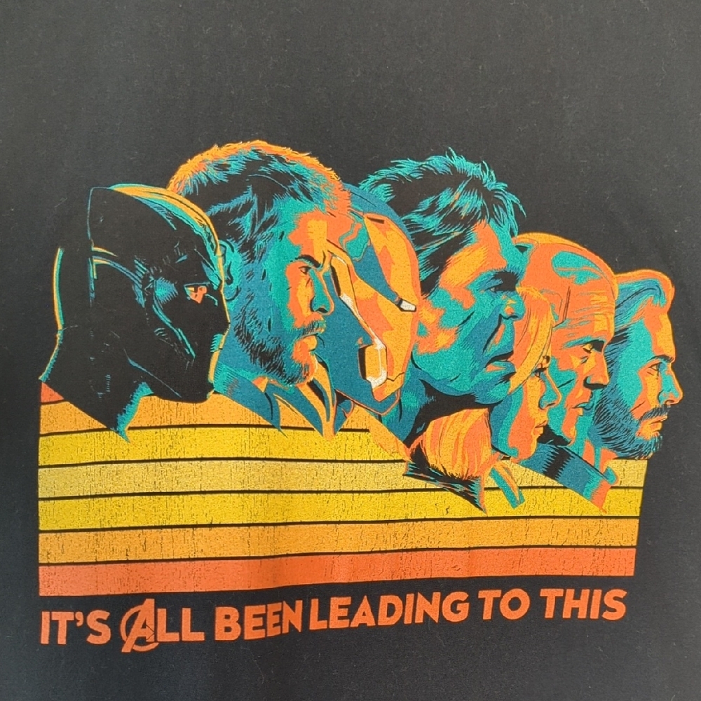 Marvel Avengers It's All Been Leading To This Men's XL T-Shirt Black Loot Crate